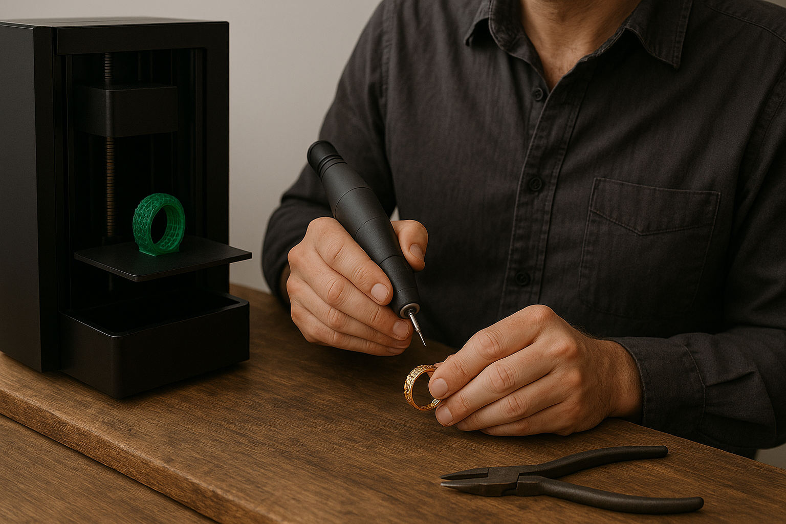 Tradition trifft Technologie in der Schmuckherstellung