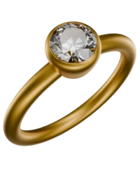 Verlobungsringe Feingold und Platin Mit Zertifikat