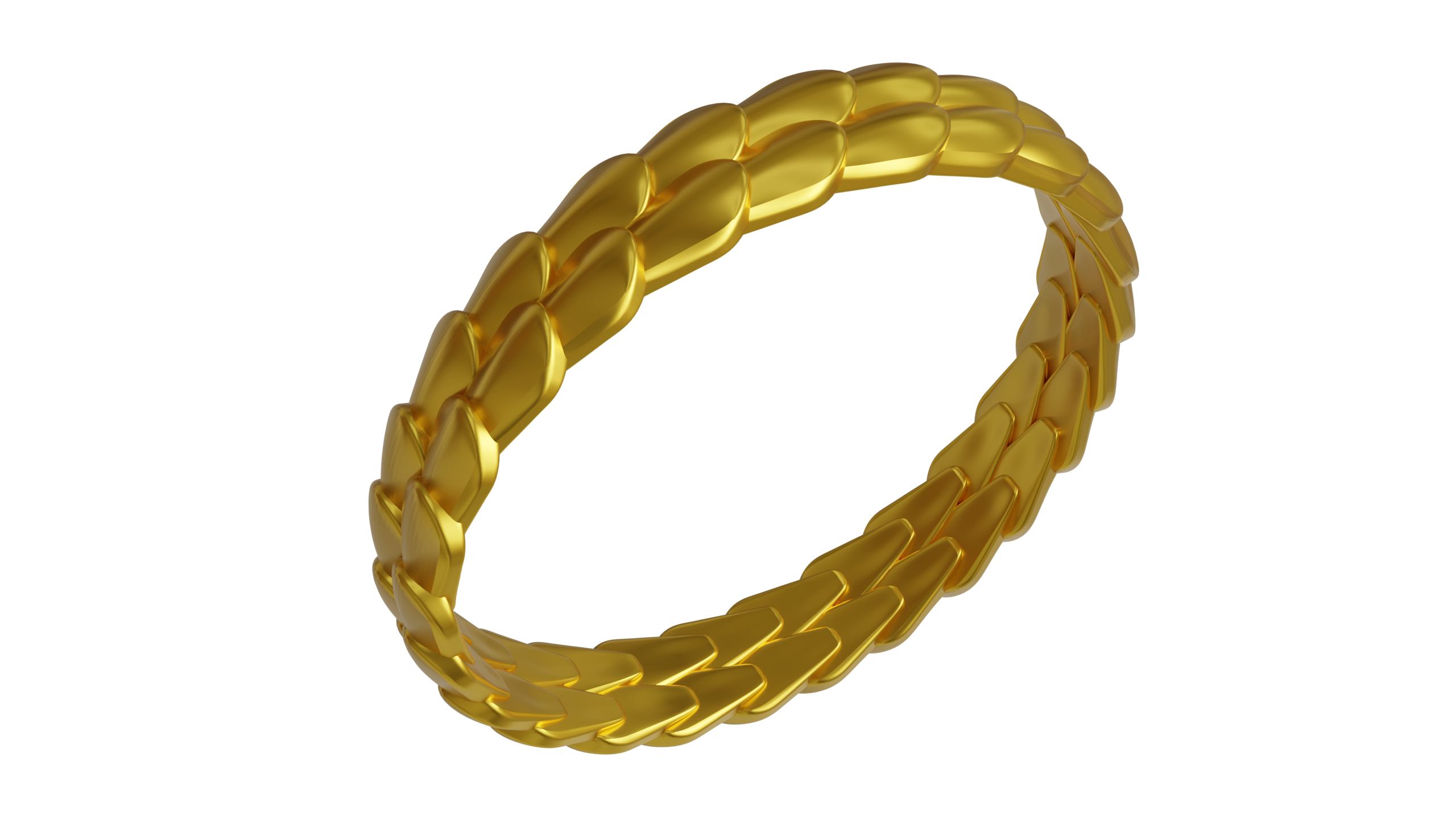 Ring Dragonskin in Feinold oder Platin