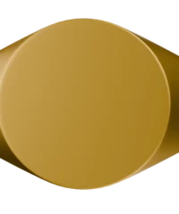 Seigelring Rund aus Gold 999 oder Platin