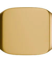 Seigelring Square aus 24 Karat Gold oder Platin