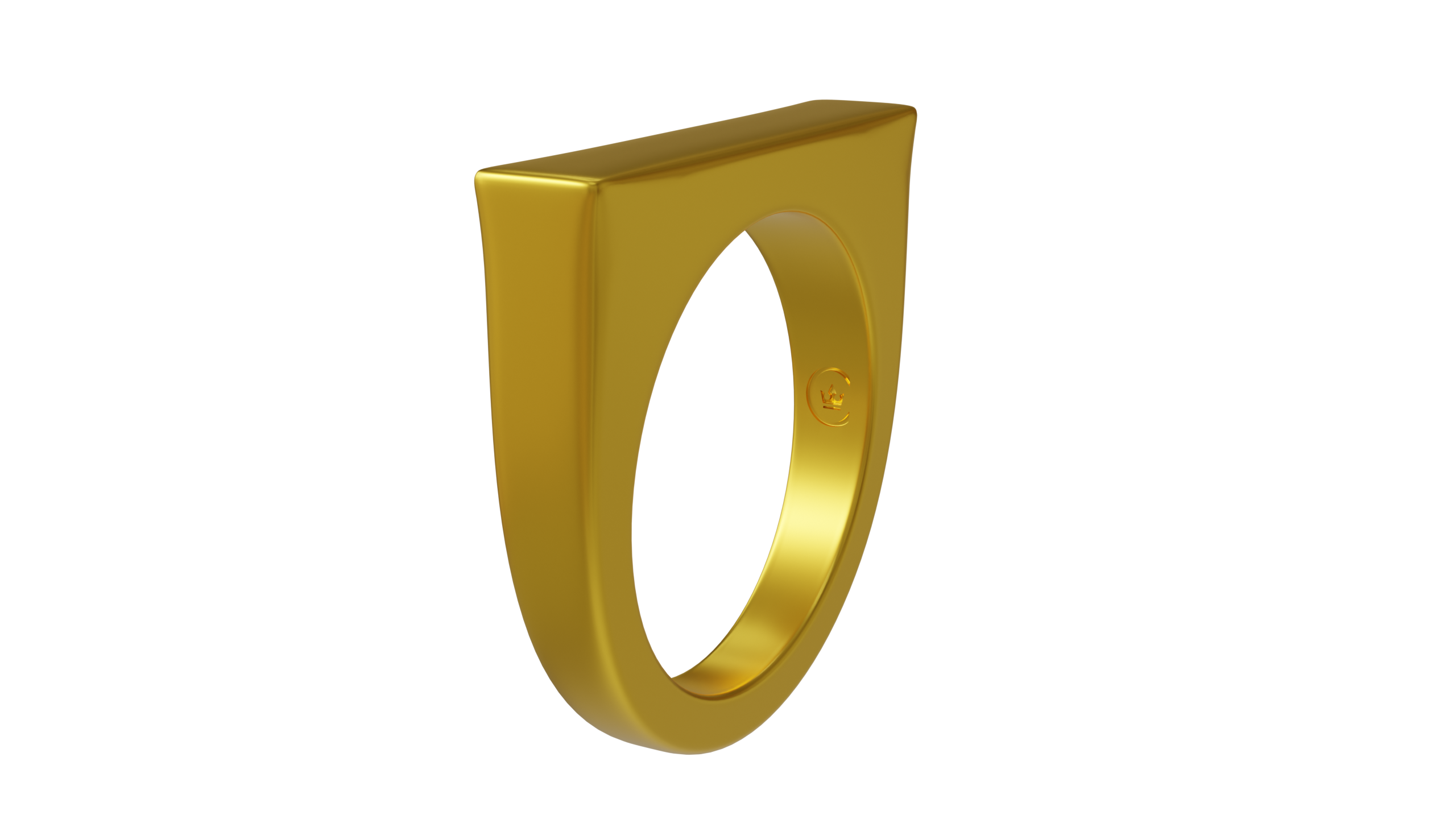 Ring-Eckig-Feingold von CHRYSOPEE